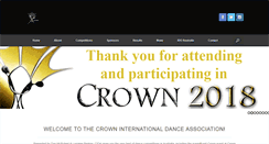 Desktop Screenshot of crowndanceevents.com.au